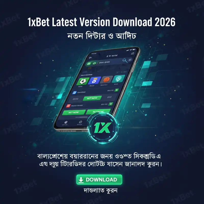 1xBet Bangladesh Download Latest 2026 App Update